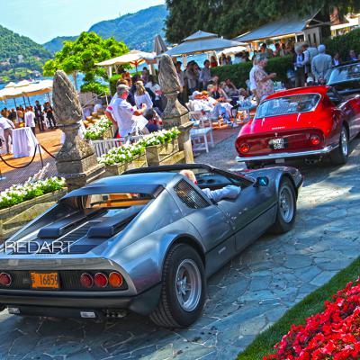 FERRARI 365 GT/4 Boxer spyder et FERRARI 275 GTB - Villa d'Este